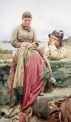 Liebhaber und seine Geliebte, 1884